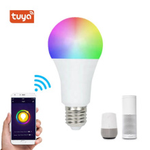 E-welink smart LED bulb RGB dimming support Alexa Google assistant speaker control WiFi light